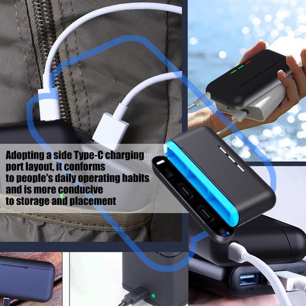 Reise Batterilader Holder Boks For Action Kamera Batterier Oppbevaring