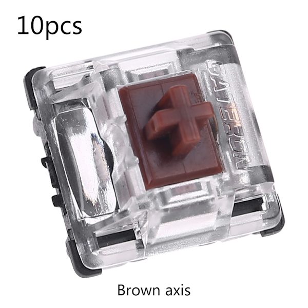 Gateron Gul Sølv Grønn Blå Rød Brun Svart Gateron Switch Optics Switches