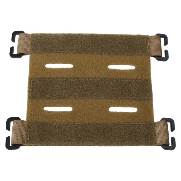Multifunktionell Molle System Adapter Panel Krok och Loop Panel Converter Molle Patch Display Hållare för ryggsäcksmärken