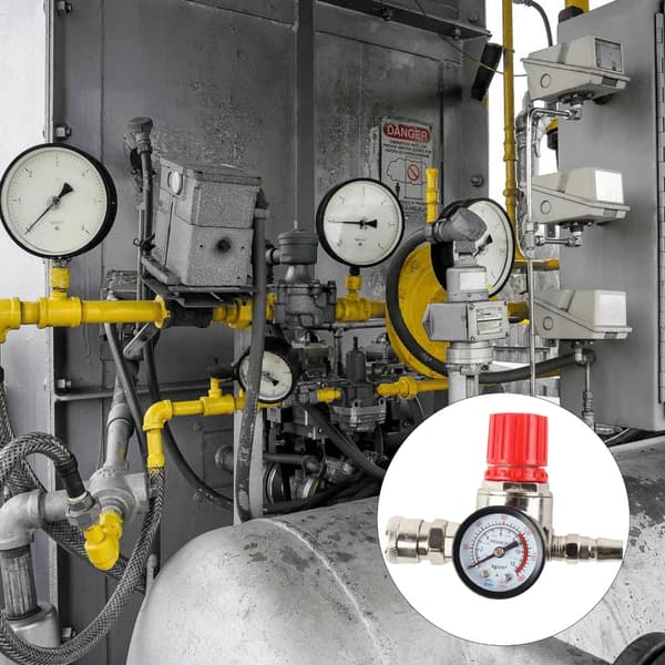 140PSI Ventiler Med Port Jernmåler Til Kompressorsystemer