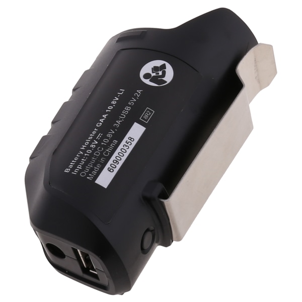 USB adapter Laddare hölsterbyte för BOSCH Professional Li-ion-batteri 10