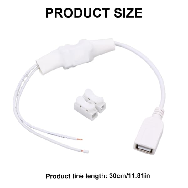 Universal 220V til 5V 1A USB-strømadapter til effektiv enhedsopladning