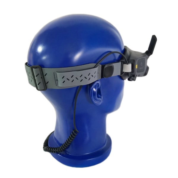 Universal huvudband för utbyte av huvudband Huvudband Reparation av tillbehör för AVATA Goggles 2 Black