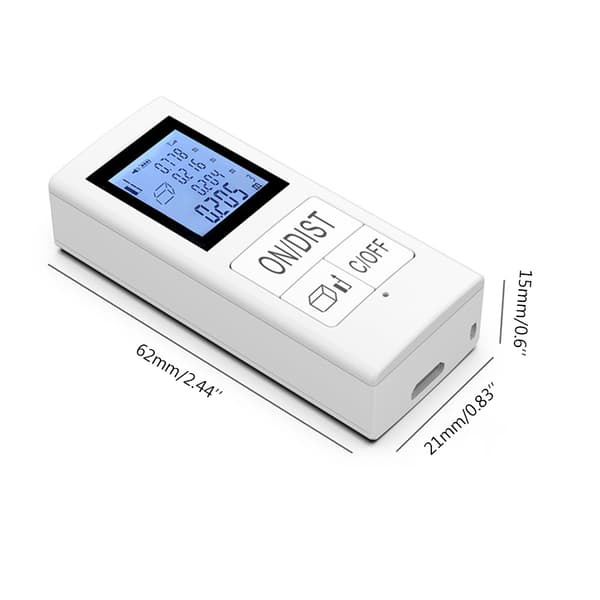 Högpresterande digital display avståndsmätare LED-display för konstruktion