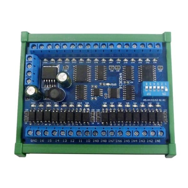 UM72 RS485 -kaukosäädinkortti DC12V 24V 16 tulo 16 lähtö PLC IO -laajennuskortti