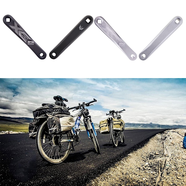 170mm vevarm cykel vevarm för mountain road cyklar, horisontell fyrkantig hål A