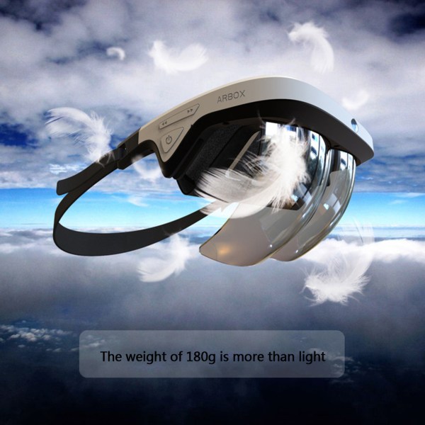VR-headset 3D-glasögon Optisk princip Lättviktsstöd Smartphones