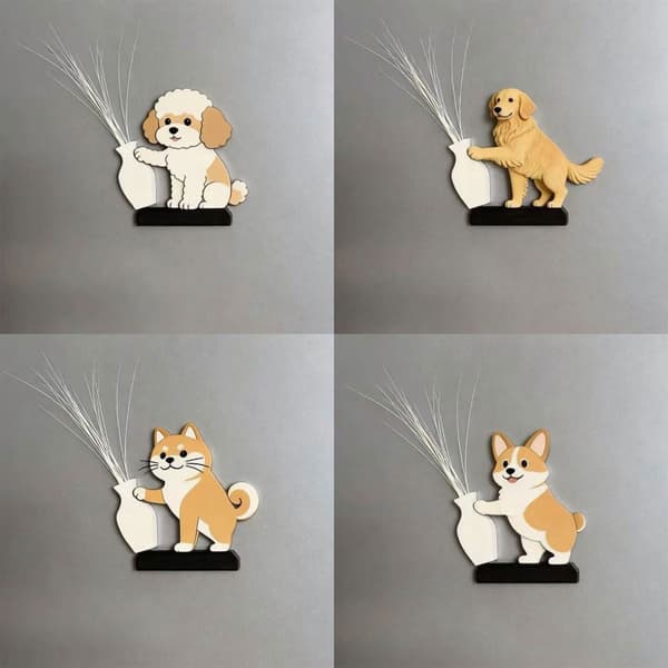 Kylskåpsmagneter Kylskåpsmagneter Whiteboardmagneter för heminredning