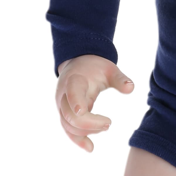 Imitere dukkesett ferdig guttdukkeform inkluderer hode, ben, armer og C