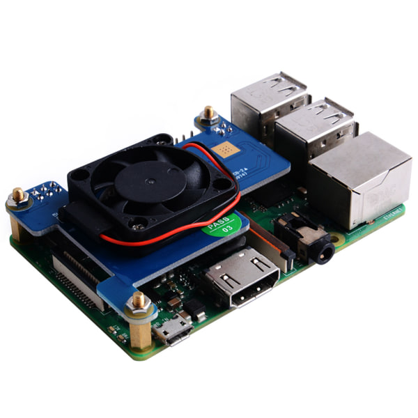 Raspberry Pi Power Over Ethernet PoE-HAT för Raspberry Pi 4B/3B+ PoE-nätverk