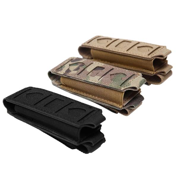 Taktisk Molle Enkelt Magasinpose Pistol Mag Pose Jaktutstyr Black Color