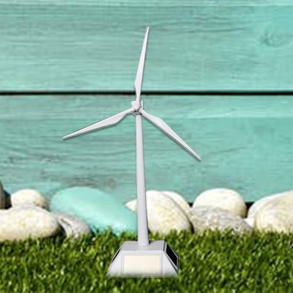 Solcellsdriven Vindkraftverk Modell Byggsats Barn DIY Vinghjul för Barn Present