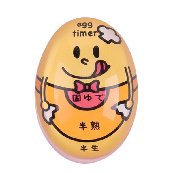 Eggtimer som endrer farge når den er ferdig Myk Hardkokt Egg Timer Bpa Free