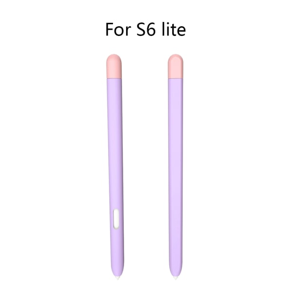 Mote flere farger myk silikon stylus for etui for Tab S6 Lite/S7 nettbrett for berøringspenndeksel