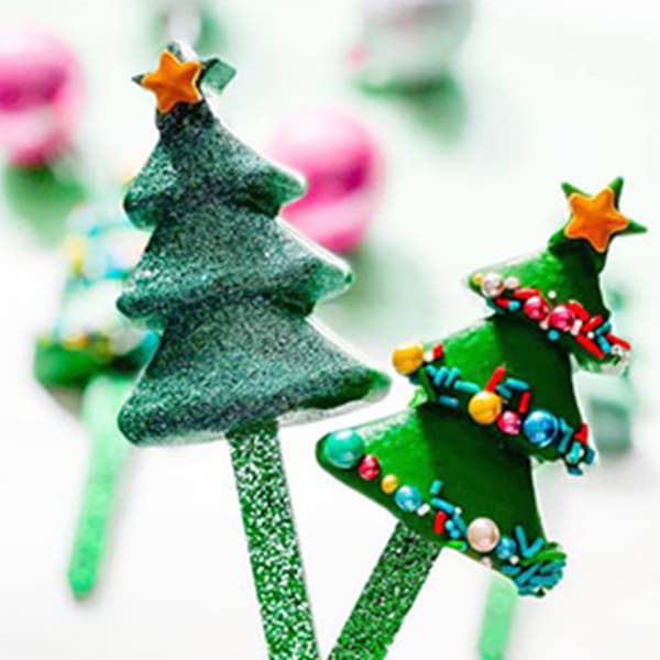Sugarcraft Form Silikone 3D Sød Juletræ Bageværktøj Køkkengave
