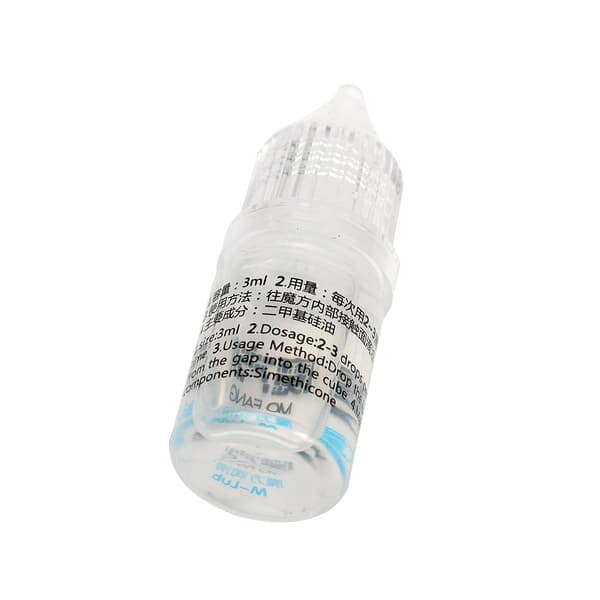 3 ml Magic Cube Silikon Smörjmedel Smidig Olja Lätt Rotera Underhållstillbehör
