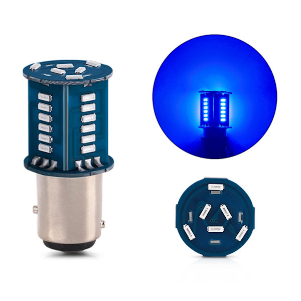 12V 6000K LED-lamper for bilmotor hale Reservebrems Reverseringsblinklys