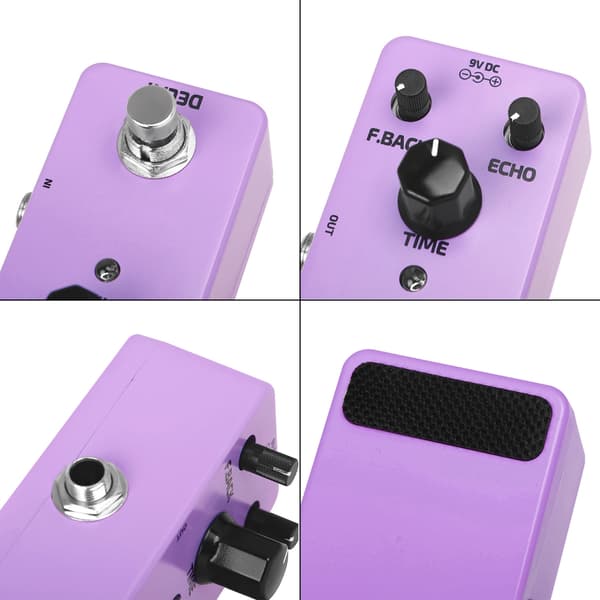DC9V Mini Single Effect Pedaler Gitar Delay Pedal Delay Gitar Effektpedal