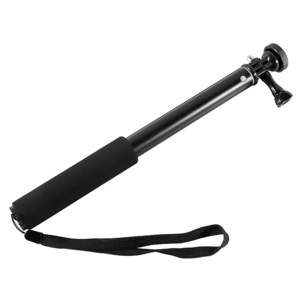 Bärbar Selfie-stick 4-delad teleskopisk Selfie-stick Handhållen Monopod Standard 1/4 skruv för smarta telefonkameror null - P204B