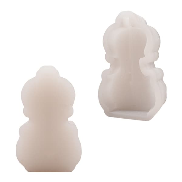 Multifunktionelle 3D violinformede silikone lysforme til håndlavet lys og sæbe