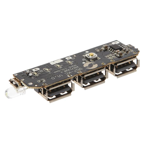 5V 2.1A Tehostinlevy Tehostin Virtamoduuli 3 USB Virtapankki Tehostinlevy DIY