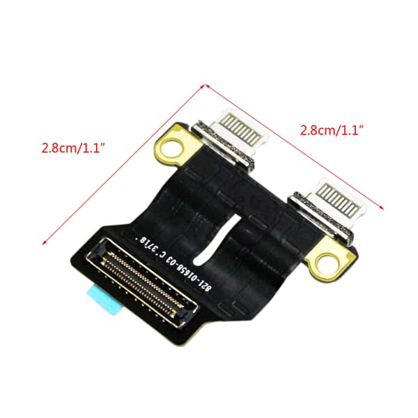 Kestävä 821-01658-A USB-C 2018 A1932 DC IN -virtaliittimen USB-C-virta