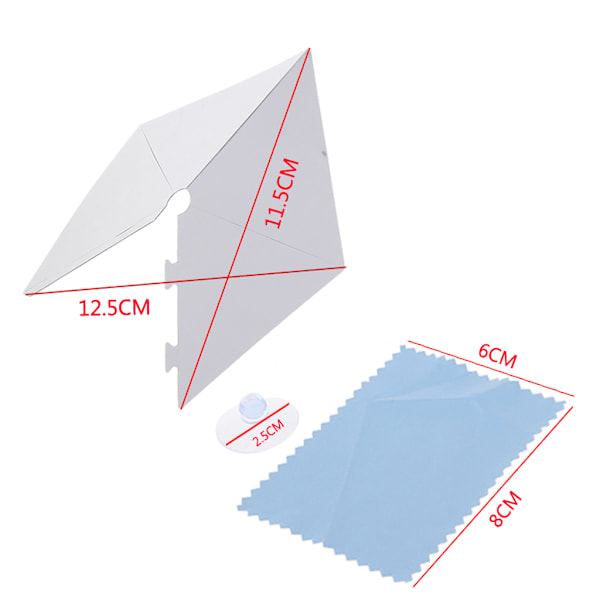 3D Hologram Pyramid 360 Graders Display Projektor för Smart Mobiltelefon