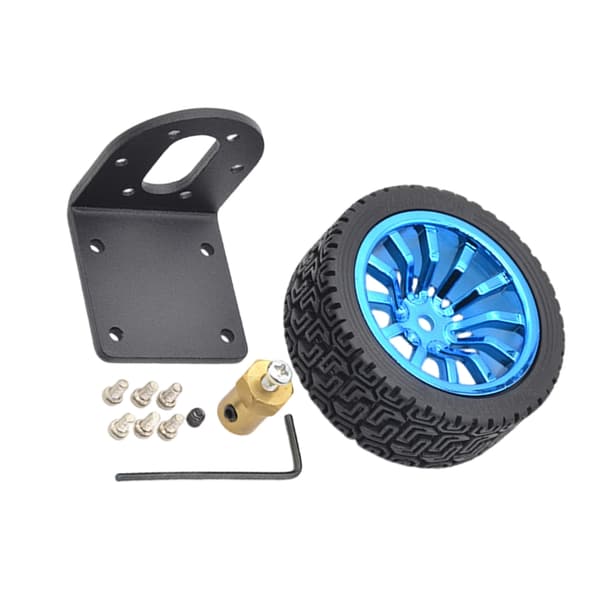 Växelmotorfäste 37 mm metallfäste för modellmontering