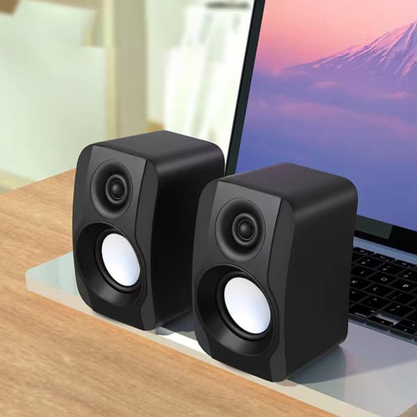 USB Kablet Computerhøjttaler Subwoofer Støjreducerende Lydboks Højttaler