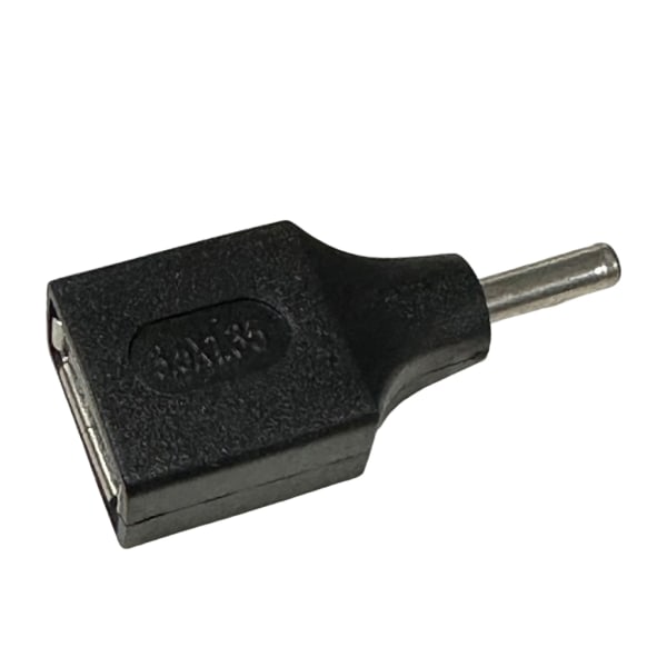 Spoof Adapter Stik Converter Adapter USB til 2,5x0,7mm 4,0x1,7mm 5,5x2,5mm 5,5x2,1mm Han Bærbar DC Power Jack-stik