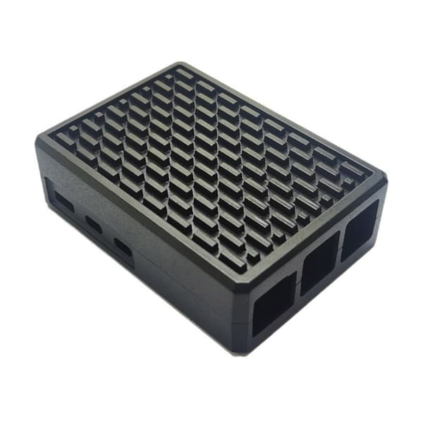 Robust case för RPI 5 kylflänsbox Effektiv värmeavledning Snabbinstallation