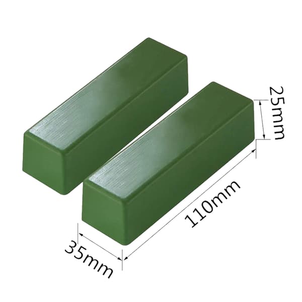 Grön polerpasta Fin grön polermassa Metallpolervaxpasta