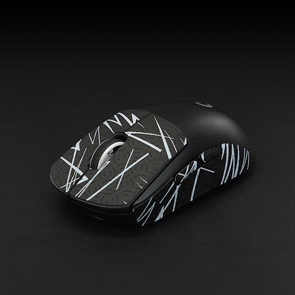 for Logitech G Pro X Superlight Mouse Skin Anti-Slip Tape Elastikk Raffinert grep