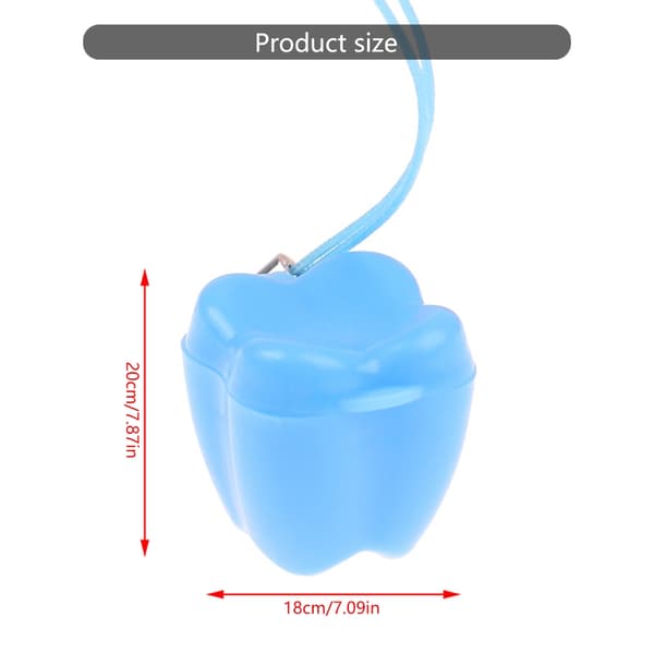 Första Tand Kollektion Organizer Säker Plast Bärlåda Resevänligt Fodral