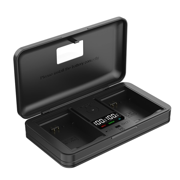 Alsidig batterioplader USB-opladning Vigtigt tilbehør til fotografer og kameraentusiaster