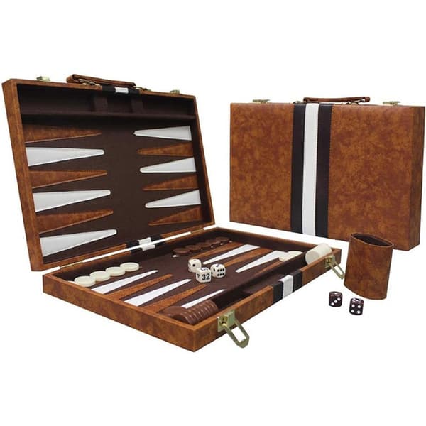 Strategisk brettspill Backgammon-sett Perfekt gave