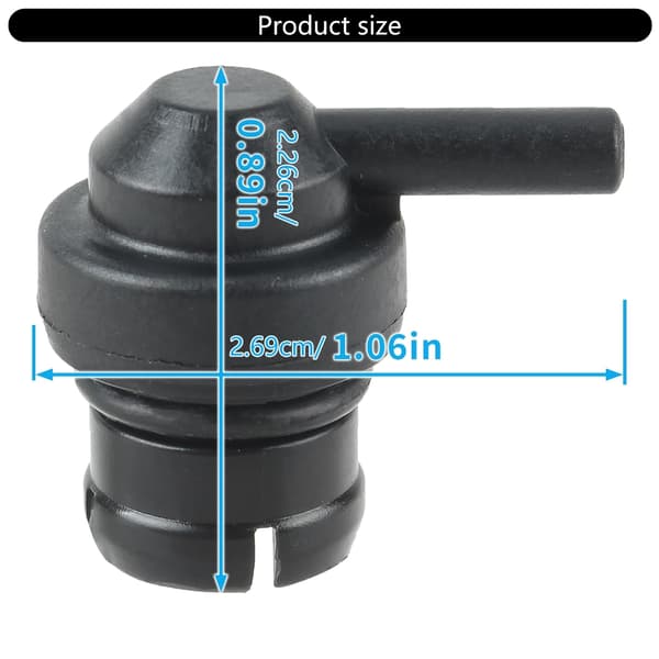 Klipper Tank Ventilation Komponent Tankudluftning 00003505807 til Flere Trimmere