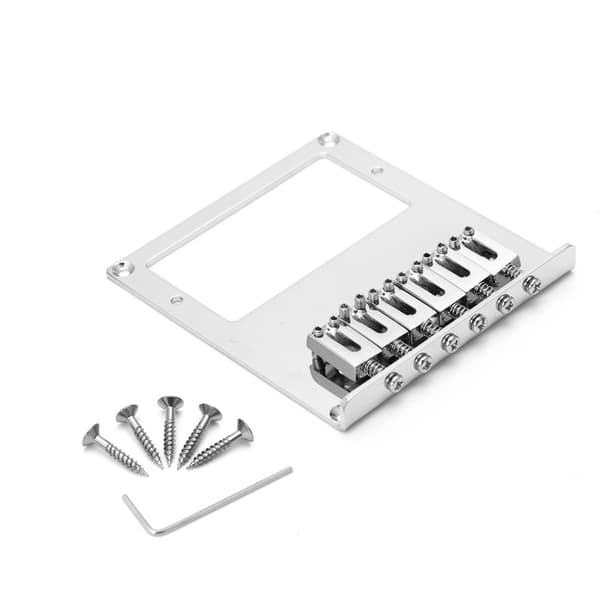 Electric Guitar Bridge 6 Strings Square Sadel For Telecaster Guitar Hot