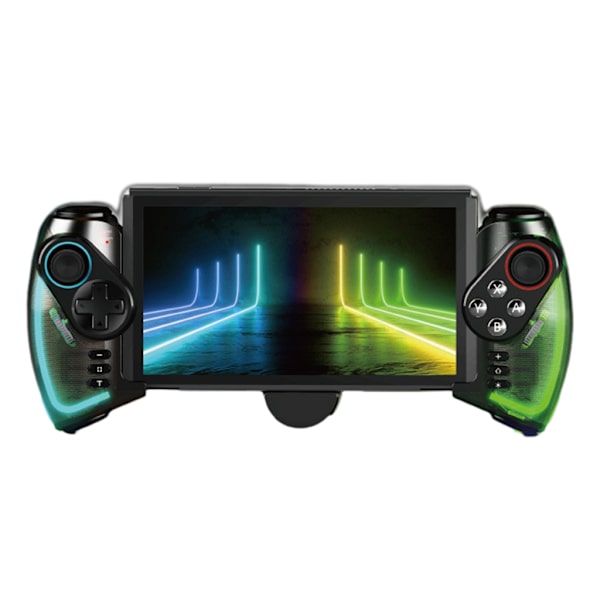 Stretching Game Handle Gamepad Mobil handtagskontroll för Switch/NS OLED-stöd för PD Snabbladdningsspeltillbehör