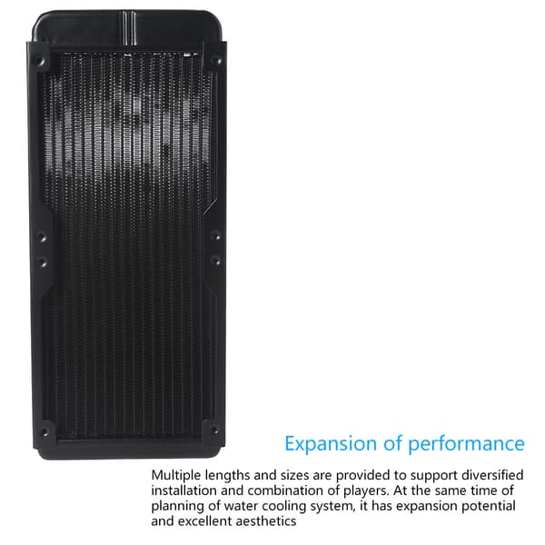 PC Vand Varmeveksler Computer Aluminium Varme Radiator Køleplade til Computer