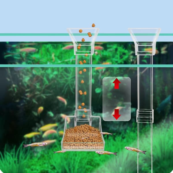 Fodringsrørsæt Akvarium Fodringsværktøjer Akvarium Foder til Rejer