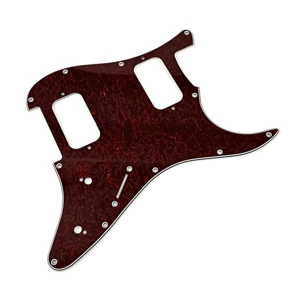 11 Hål 4 Lager Gitarr Bas Plektrumskydd Repskydd Standard