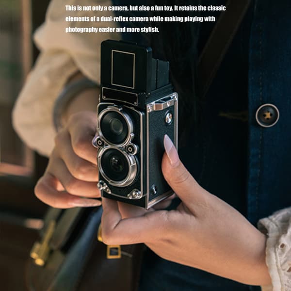 Nostalgisk Mini Digitalkamera Videooptager Kamera Til Gadefotografering