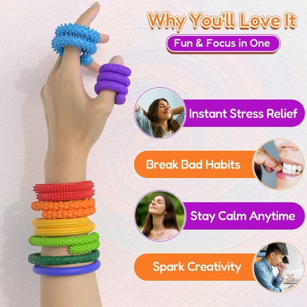 Nyhed Gadget Stick Legetøj Stick Fidgets til Studenter Stress Release