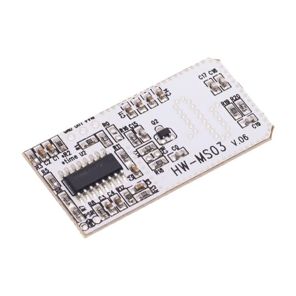 HW-MS03 2.4-5.8GHz Mikrovågs Doppler Rörelsesensor Modul Stödjer