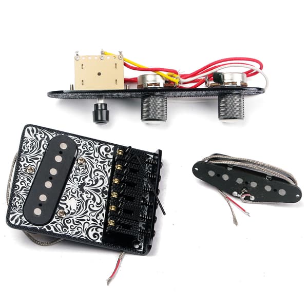 Professionel 3-vejs switch kontrolpanel 6 strenge sadelbro plade