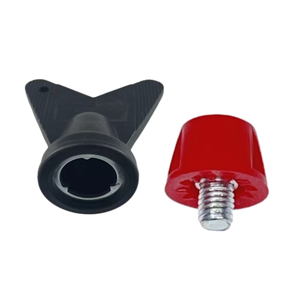12 st plastfotbollsskor, ersättningsskor, fotbollsskor Brick red 10mm