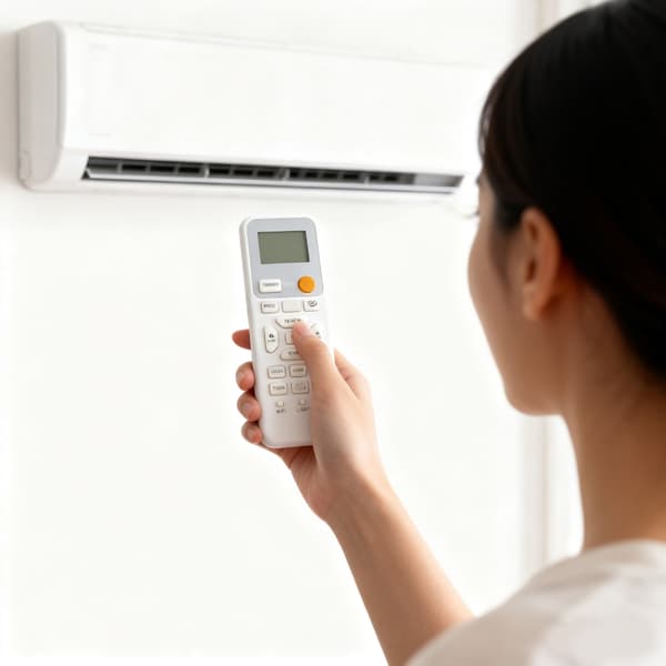 Kompakt erstatningssender for 0010406609E klimaanleggfjernkontroll
