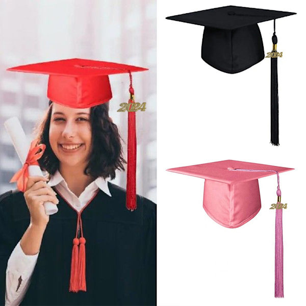 Mössor för studenter på gymnasiet, mössa för ungkarl Pink M