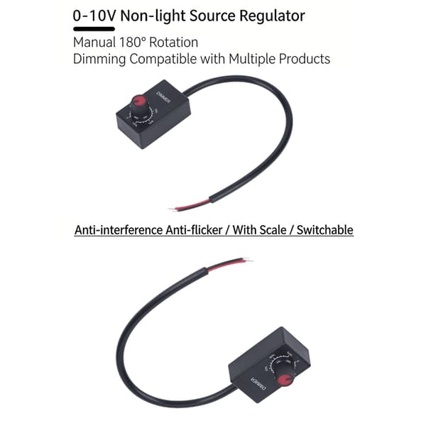 Pålidelig 0-10V LED-lysdæmper med problemfri installation og energibesparelse